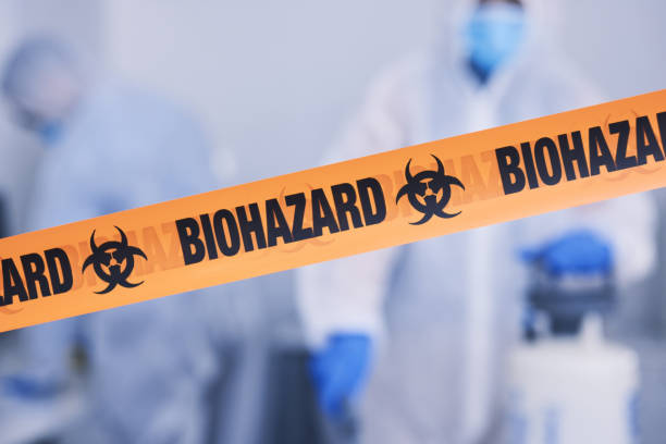 Professional Biohazard technician working in Harrisburg, NC